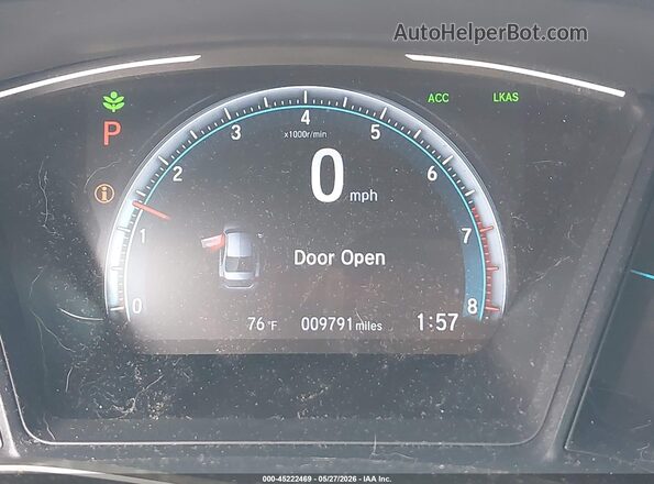 2HGFC2F69KH600492 2019 HONDA CIVIC Blue 