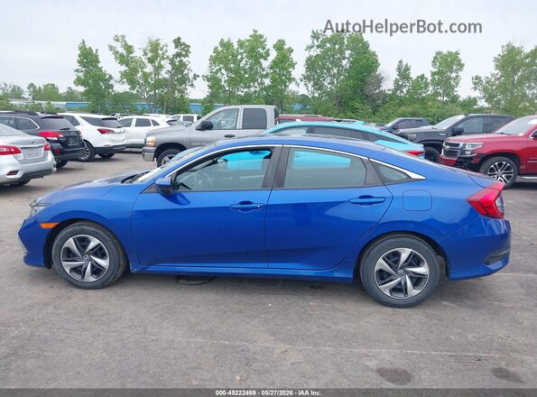 2HGFC2F69KH600492 2019 HONDA CIVIC Blue 360 interior view