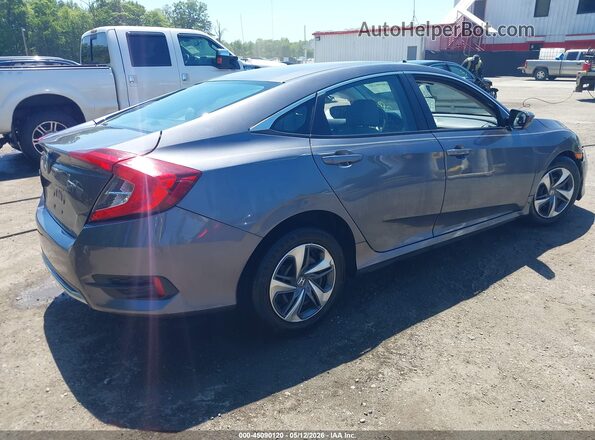 2HGFC2F69LH556897 2020 HONDA CIVIC Серый Задняя правая четверть