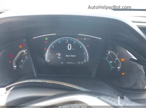 2HGFC2F69LH556897 2020 HONDA CIVIC Серый Вид задних сидений
