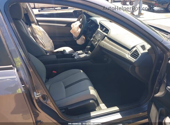 2HGFC2F69LH556897 2020 HONDA CIVIC Серый Вид салона спереди
