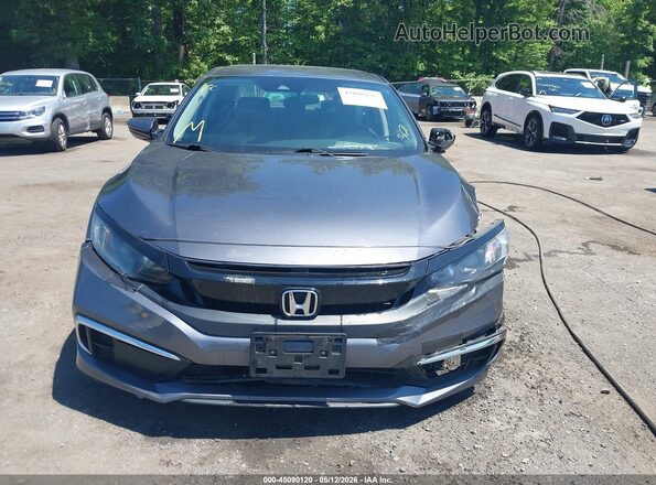 2HGFC2F69LH556897 2020 HONDA CIVIC Серый Вид щитка приборов