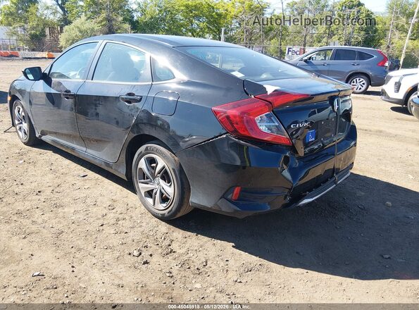 2HGFC2F6XKH550010 2019 HONDA CIVIC Black Rear left