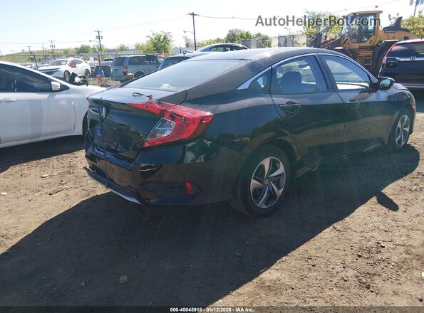 2HGFC2F6XKH550010 2019 HONDA CIVIC Black Rear right
