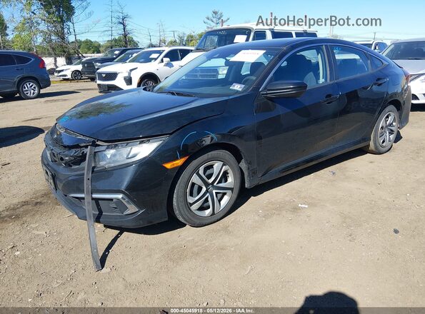 2HGFC2F6XKH550010 2019 HONDA CIVIC Black Front left