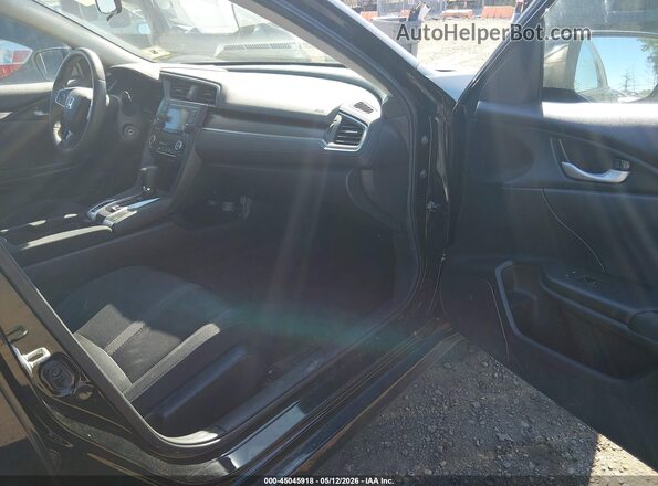 2HGFC2F6XKH550010 2019 HONDA CIVIC Black Front interior view