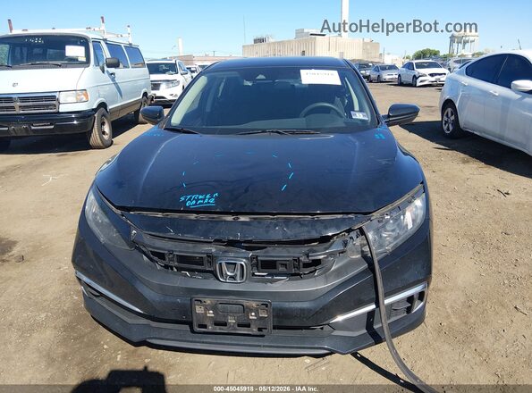 2HGFC2F6XKH550010 2019 HONDA CIVIC Black Instrument cluster view
