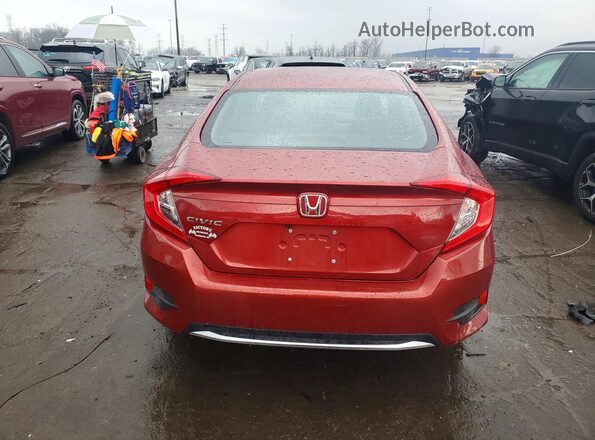2HGFC2F6XLH584580 2020 HONDA CIVIC Оранжевый 