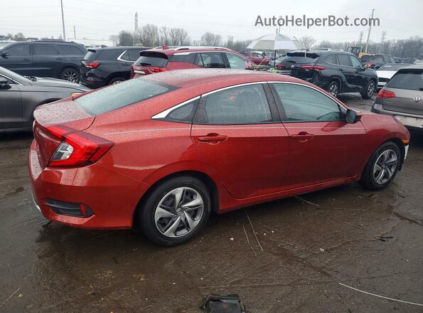 2HGFC2F6XLH584580 2020 HONDA CIVIC Оранжевый 