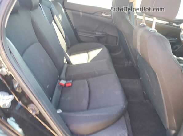 2HGFC2F6XMH525661 2021 HONDA CIVIC Black Հետևի նստատեղերի տեսք