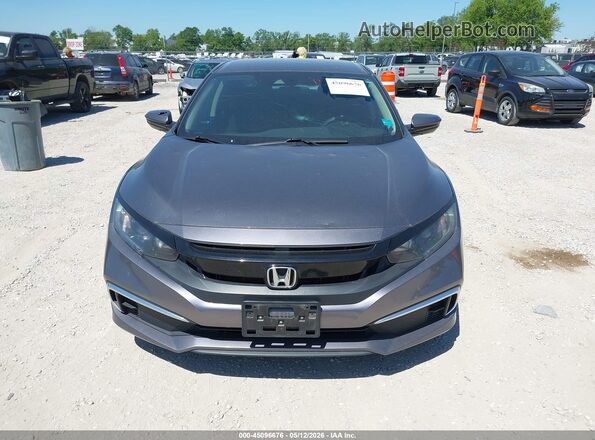 2HGFC2F6XMH527586 2021 HONDA CIVIC Gray Vista del cuadro de instrumentos