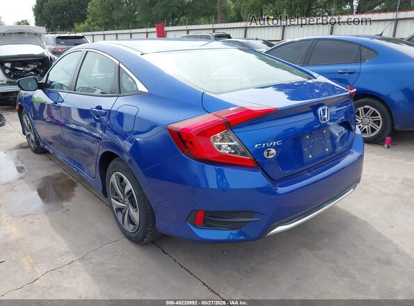 2HGFC2F6XMH558966 2021 HONDA CIVIC Blue 
