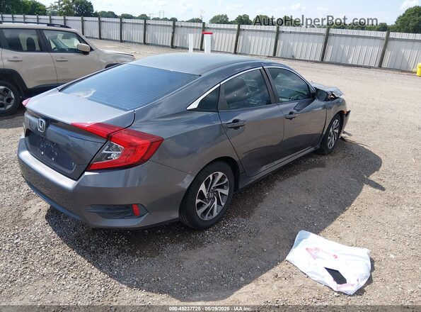 2HGFC2F70GH506114 2016 HONDA CIVIC Gray Tył prawy