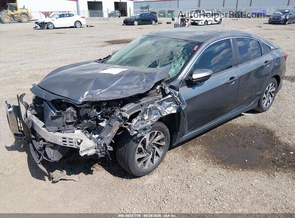 2HGFC2F70GH506114 2016 HONDA CIVIC Gray Przód lewy