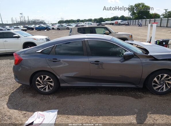 2HGFC2F70GH506114 2016 HONDA CIVIC Gray Widok wnętrza 360 stopni
