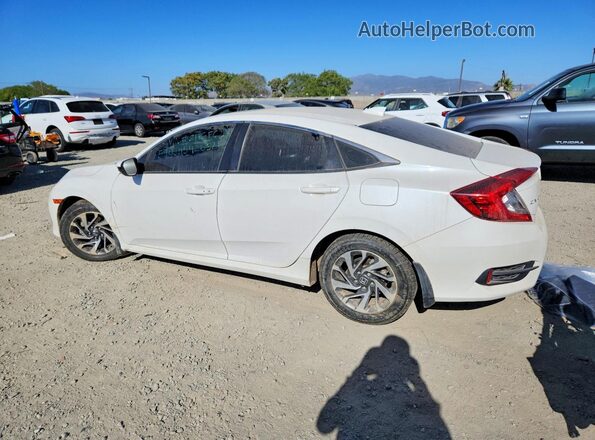 2HGFC2F70JH542652 2018 HONDA CIVIC Белый Задняя левая четверть