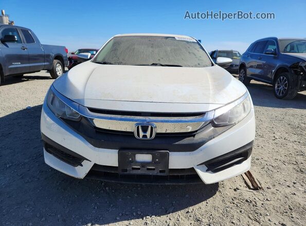 2HGFC2F70JH542652 2018 HONDA CIVIC Белый Вид спереди