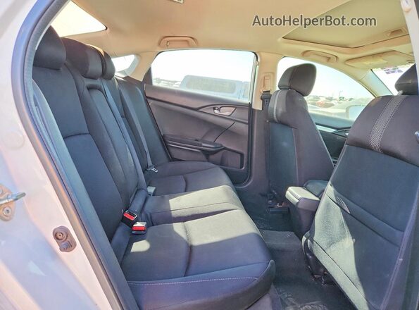 2HGFC2F70JH542652 2018 HONDA CIVIC Белый Вид задних сидений