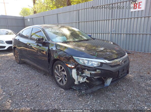 2HGFC2F70JH560293 2018 HONDA CIVIC Black Вид спереду