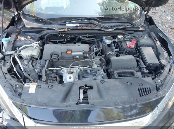 2HGFC2F70JH560293 2018 HONDA CIVIC Black Вид ззаду