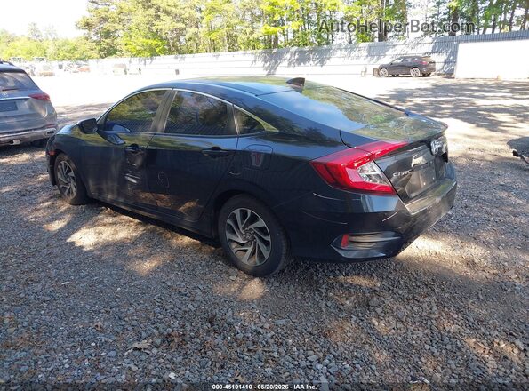 2HGFC2F70JH560293 2018 HONDA CIVIC Black Задня ліва чверть