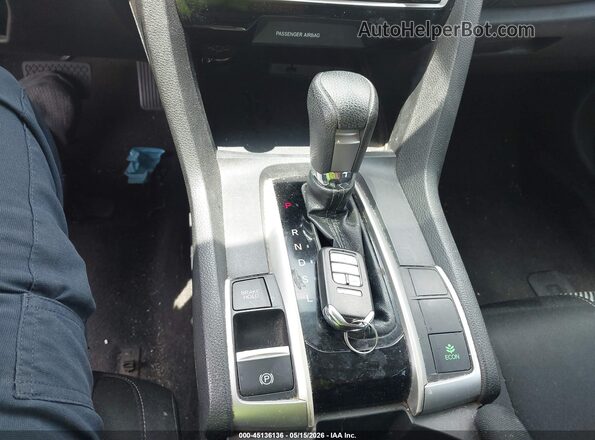 2HGFC2F72GH550325 2016 HONDA CIVIC Blue Вид панелі приладів