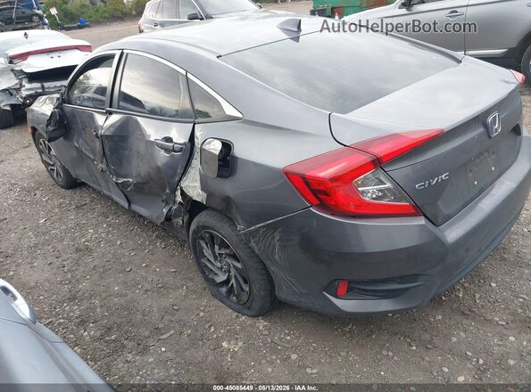2HGFC2F73JH532911 2018 HONDA CIVIC Gray Rear left