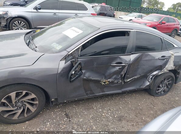 2HGFC2F73JH532911 2018 HONDA CIVIC Gray 360 interior view