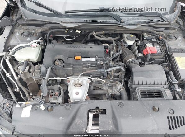 2HGFC2F73JH532911 2018 HONDA CIVIC Gray Rear view