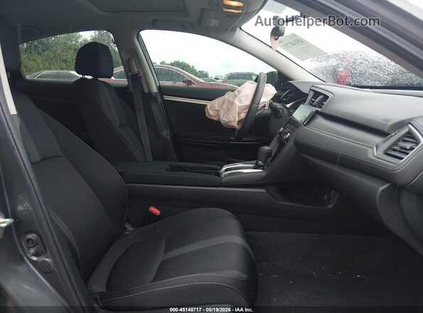 2HGFC2F73JH592378 2018 HONDA CIVIC Silver Vista interior delantera
