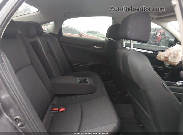 2HGFC2F73JH592378 2018 HONDA CIVIC Silver Vista de la etiqueta del VIN