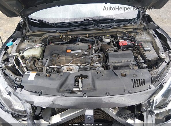2HGFC2F73JH592378 2018 HONDA CIVIC Silver Vista trasera