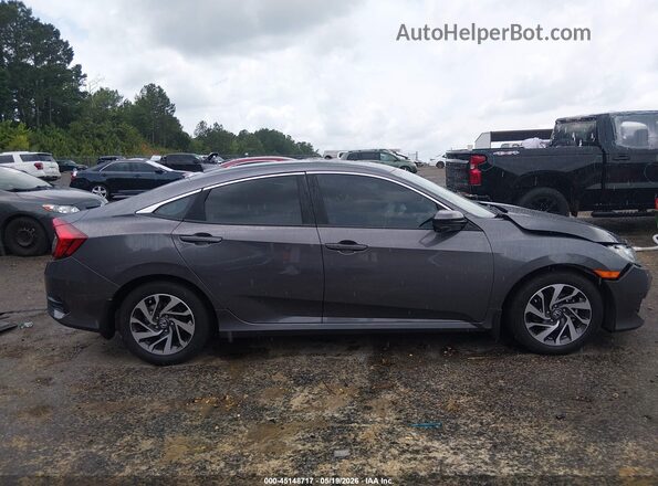 2HGFC2F73JH592378 2018 HONDA CIVIC Silver Vista interior de 360 grados