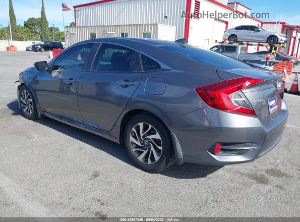 2HGFC2F74HH559478 2017 HONDA CIVIC Gray Rear left