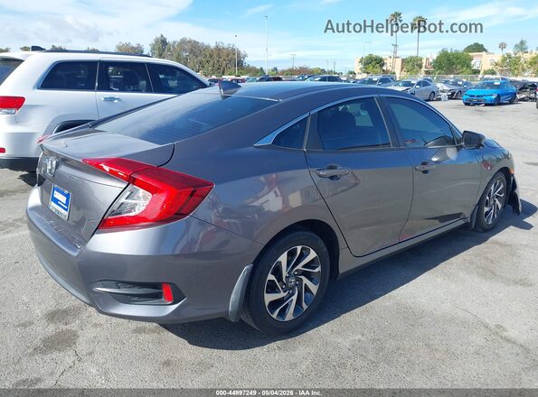 2HGFC2F74HH559478 2017 HONDA CIVIC Gray Rear right