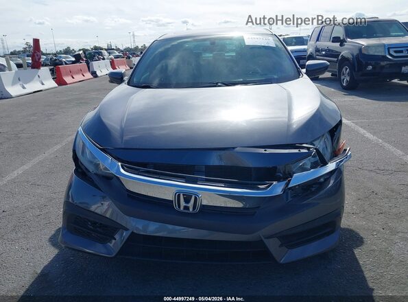 2HGFC2F74HH559478 2017 HONDA CIVIC Gray Instrument cluster view