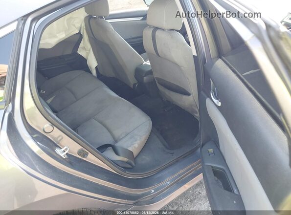 2HGFC2F74JH578215 2018 HONDA CIVIC Gray Вид наклейки з VIN-кодом