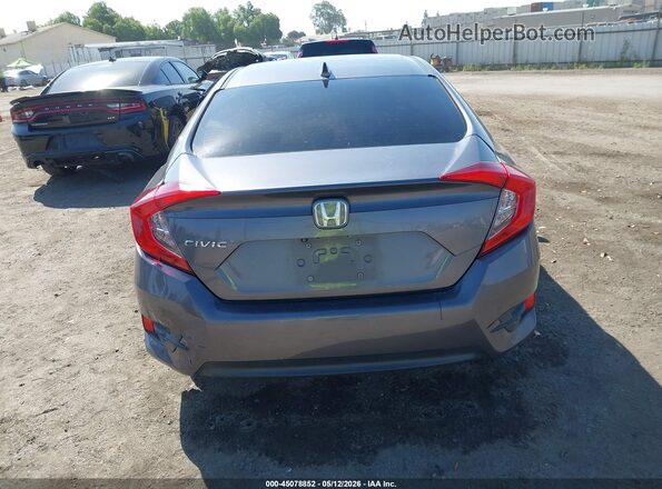 2HGFC2F74JH578215 2018 HONDA CIVIC Gray 