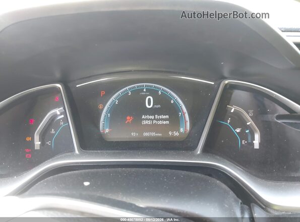 2HGFC2F74JH578215 2018 HONDA CIVIC Gray Вид задніх сидінь