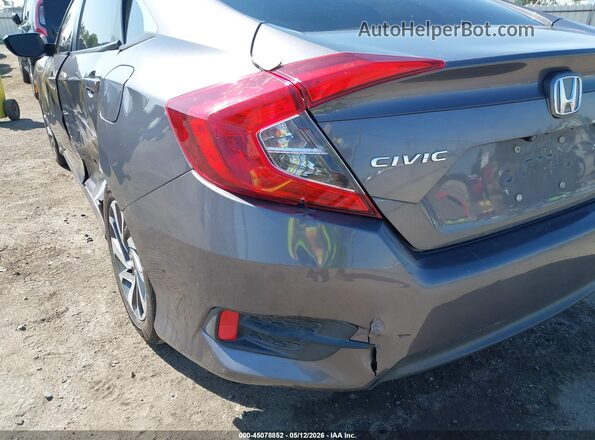 2HGFC2F74JH578215 2018 HONDA CIVIC Gray 