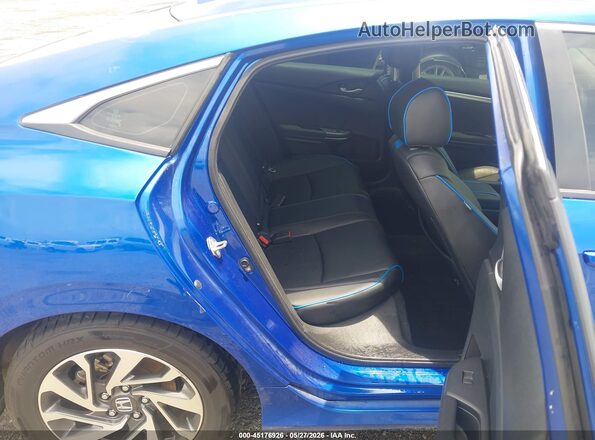 2HGFC2F74JH585066 2018 HONDA CIVIC Синий Вид наклейки с VIN-кодом