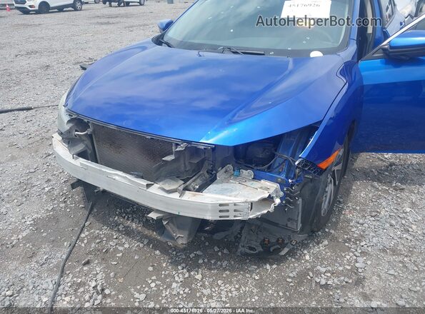 2HGFC2F74JH585066 2018 HONDA CIVIC Синий Вид спереди
