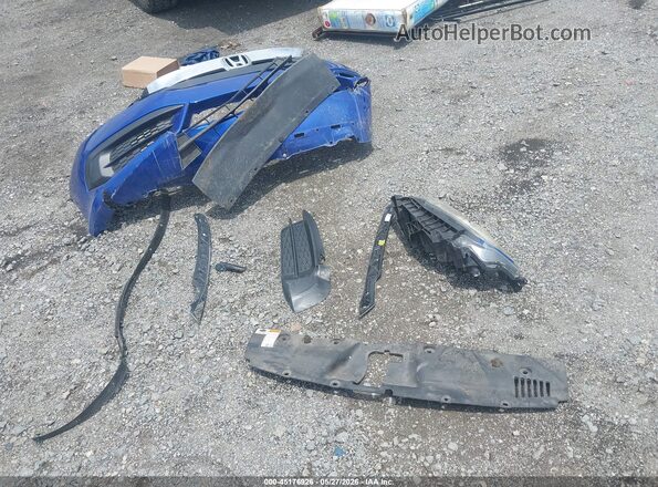 2HGFC2F74JH585066 2018 HONDA CIVIC Синий Вид щитка приборов