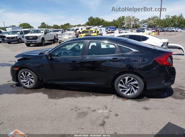 2HGFC2F75GH521739 2016 HONDA CIVIC Черный Панорамный вид салона 360°