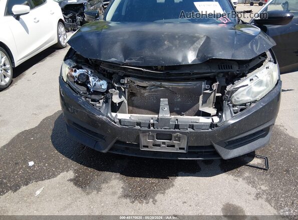 2HGFC2F75GH521739 2016 HONDA CIVIC Черный Вид спереди