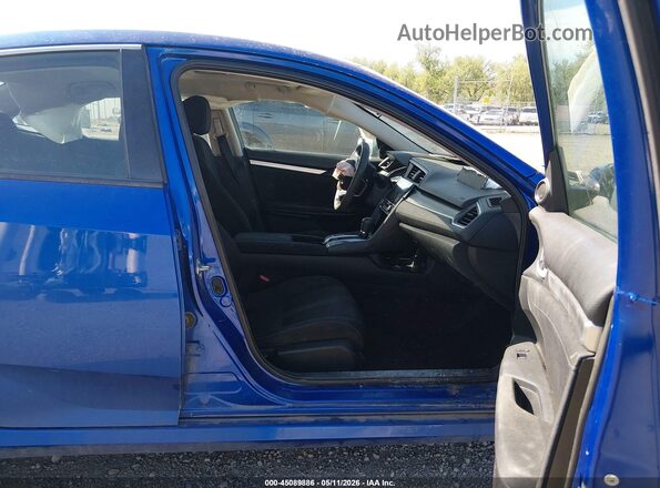 2HGFC2F75HH562146 2017 HONDA CIVIC Blue Front interior view