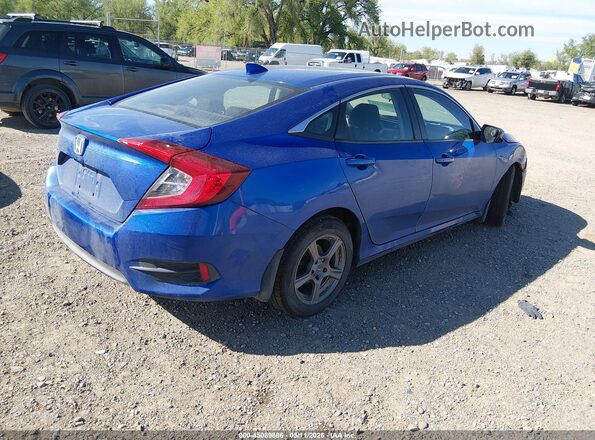 2HGFC2F75HH562146 2017 HONDA CIVIC Blue Rear right