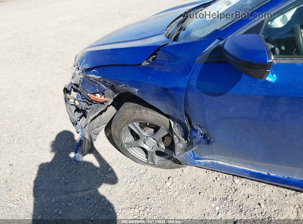 2HGFC2F75HH562146 2017 HONDA CIVIC Blue Front view