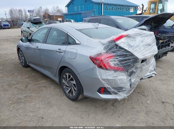 2HGFC2F75JH592074 2018 HONDA CIVIC Серебряный Задняя левая четверть