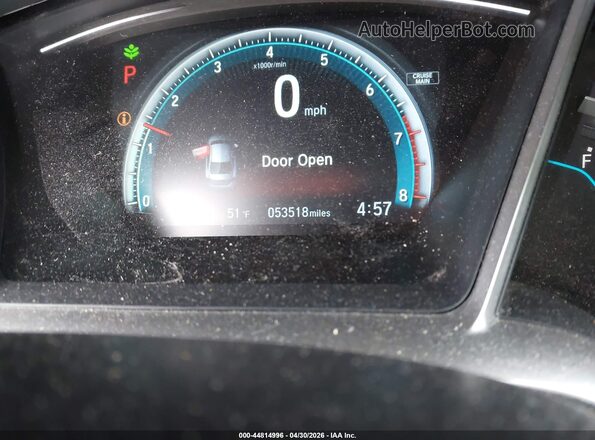 2HGFC2F75JH592074 2018 HONDA CIVIC Серебряный 